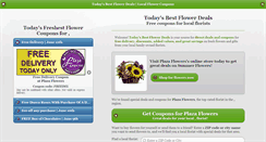 Desktop Screenshot of flowersfloristcoupon.com